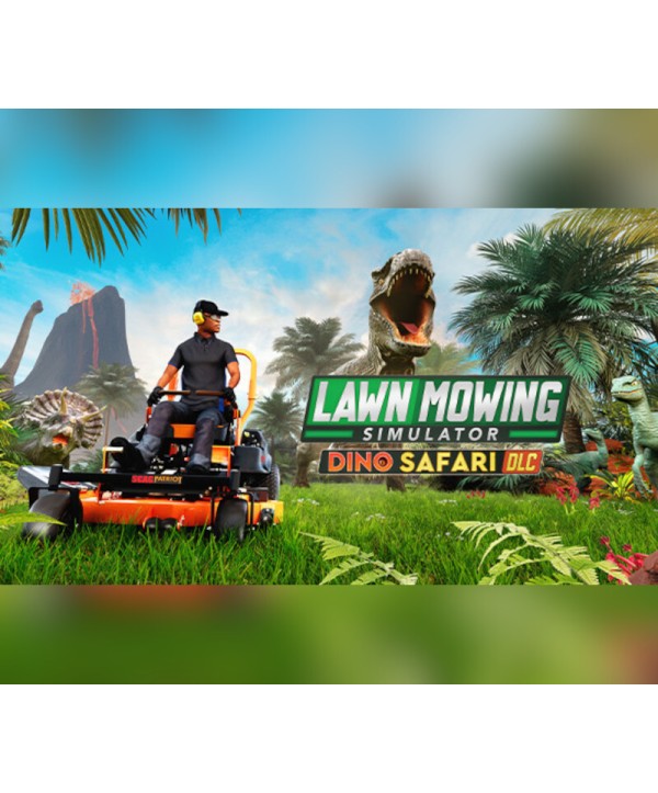 Lawn Mowing Simulator - Dino Safari DLC Steam Key EUROPE